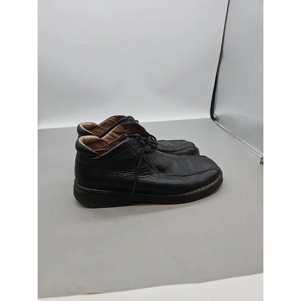 Clarks Men’s Black Leather Chuka Boots 34069 Size 12M‎ Lightweight Lace